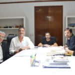 El Intendente se reunió con el ministro de Salud para analizar la situación del Distrito
