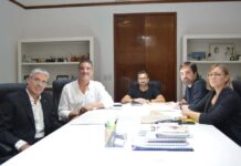 El Intendente se reunió con el ministro de Salud para analizar la situación del Distrito