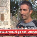 Un brandseño en Córdoba lucha por recuperar el vínculo con su hijo: “Estoy desesperado, mi hijo está en riesgo”