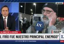 Carlos Saccón: “La guerra no terminó el 14 de junio, empezó una lucha contra el olvido”