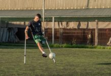 Publicó TN: Tiene 24 años, le amputaron una pierna tras una lesión jugando al fútbol y hoy lucha por cumplir un gran sueño