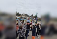 El sábado se realizó el evento para la construcción del skatepark local