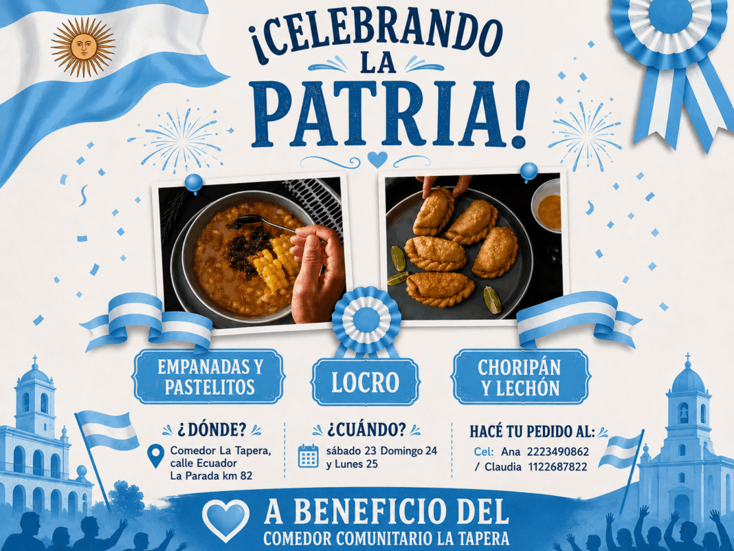La Tapera 25 mayo 2026