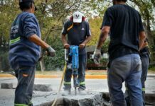 Refuerzo de obras viales e hidráulicas en el distrito