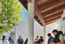 Se llevó a cabo un taller de huerta con entrega de semillas en Gómez