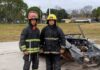 Bomberos participaron de una capacitación en rescate vehicular en Verónica
