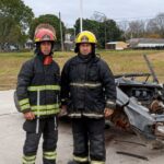 Bomberos participaron de una capacitación en rescate vehicular en Verónica