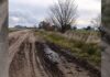 Trabajos en caminos rurales: vecino advirtió sobre daños en la Ruta 54