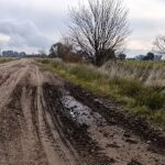 Trabajos en caminos rurales: vecino advirtió sobre daños en la Ruta 54