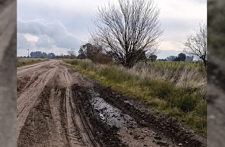 Trabajos en caminos rurales: vecino advirtió sobre daños en la Ruta 54
