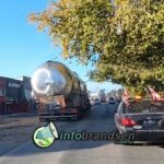 Camiones de gran porte circulan por Ruta 210 y ¿sin autorización?