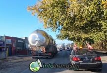 Camiones de gran porte circulan por Ruta 210 y ¿sin autorización?