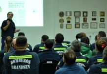 Bomberos realizaron una capacitación sobre emergencias por escapes de gas y monóxido de carbono