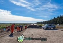 Preocupación por el ritmo de la obra en la Ruta 215: se redujo el personal y el hormigonado continúa paralizado