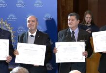 José Luis Monzón fue distinguido por el Senado de la Nación en un homenaje a veteranos de Malvinas