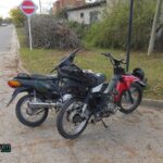 Intentaron fugarse, chocaron y fueron detenidos