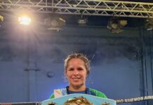Sol Baumstarh es campeona mundial interina: Venció a Yadira Bustillos en un emotivo combate