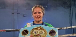 Sol Baumstarh es campeona mundial interina: Venció a Yadira Bustillos en un emotivo combate