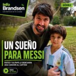 Desde Gómez, un sueño para Messi: Mateo y su papá vuelven a impulsar una canción para el capitán