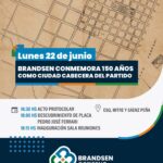 Brandsen conmemora 150 años como ciudad cabecera del partido
