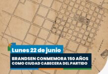 Brandsen conmemora 150 años como ciudad cabecera del partido