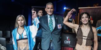 Sol Baumstarh pasó el pesaje y esta noche irá por la gloria mundial en la FAB