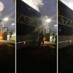 Se incendió un micro que viajaba rumbo a La Plata