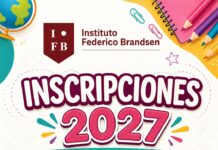 IFB: Inscripciones abiertas 2027 | 1° año nivel primario