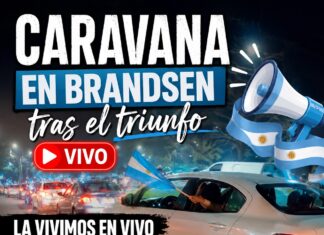 Brandsen festejó otra noche histórica de la Selección