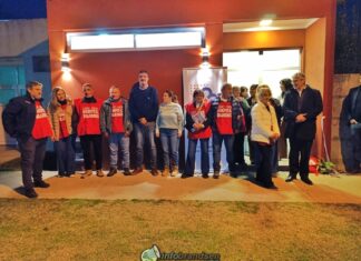 Quedaron inaugurados el nuevo vacunatorio y el Centro de Día del Hospital Municipal