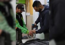 Se están colocando calefactores en escuelas del Distrito