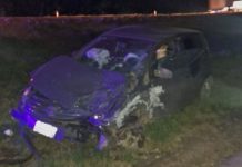 Un vecino de Brandsen fue hospitalizado tras un choque en la Ruta 2