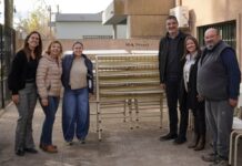 La Escuela Secundaria Nº 9 de Las Mandarinas recibió nuevo mobiliario