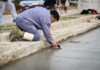 Domselaar: avanza la pavimentación de la calle Sargento Cabral