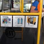 Los colectivos de la Provincia deberán incorporar pictogramas para personas con discapacidad