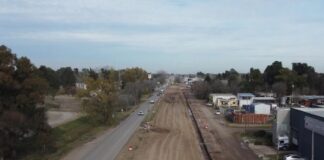 Avanza la obra de la Ruta Provincial 215 con nuevos trabajos de infraestructura y seguridad vial