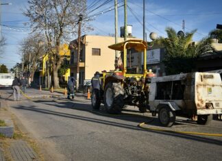 San Vicente: avanza el plan integral de obras para mejorar el tránsito y prevenir anegamientos