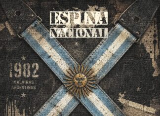 La banda brandseña Coronel Brock presentó “Espina Nacional”, un homenaje a los héroes de Malvinas