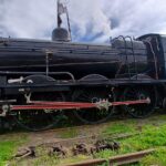 La histórica locomotora a vapor volvió a pasar por Brandsen