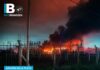 Apagón en La Plata: controlaron el incendio en la Subestación Tolosa y trabajan para recuperar el servicio