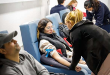 Se llevó a cabo la colecta de sangre y Brandsen es Municipio Donante