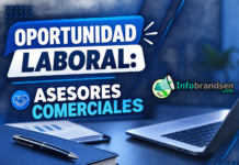 Oportunidad laboral: asesores y promotores comerciales