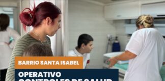 La Municipalidad realizará un operativo integral de salud en el Barrio Santa Isabel