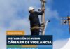 Nueva cámara de vigilancia y señalización para prevenir microbasurales en el barrio Las Acacias