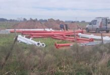 Vecinos por un Brandsen Ecológico denunció la construcción de una presunta antena clandestina en Oliden