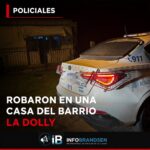 Robaron en una casa del barrio La Dolly