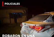 Robaron en una casa del barrio La Dolly