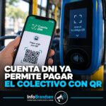 Cuenta DNI ya permite pagar el colectivo con QR y podría utilizarse en las líneas 51 y 388
