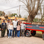 La Comuna realizó la entrega de equipamiento a Gómez