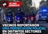 Vecinos reportaron una persecución policial en distintos sectores de Brandsen